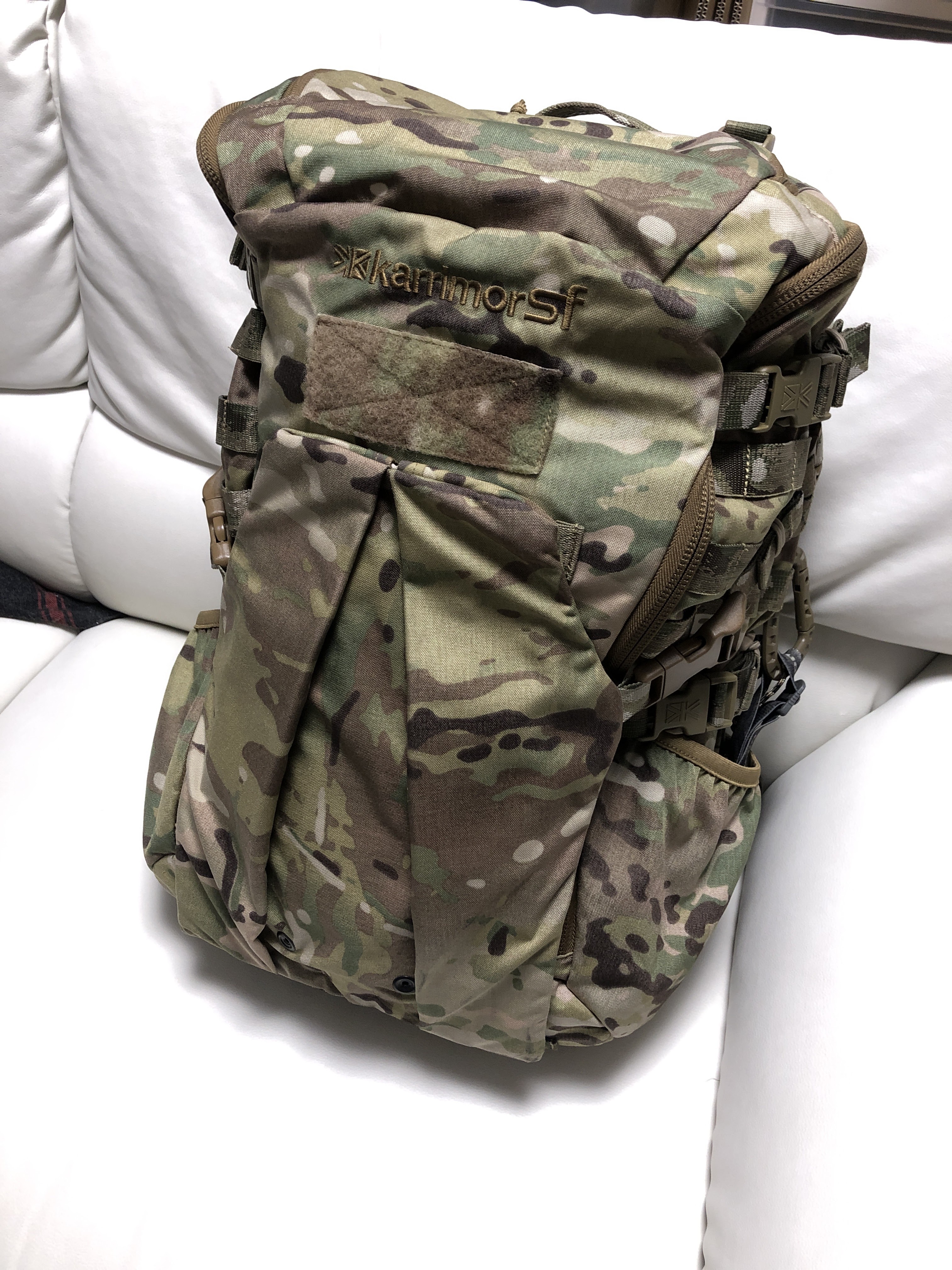 私のバッグパック事情（karrimor sf THOR40 + MYSTERY RANCH Stickit